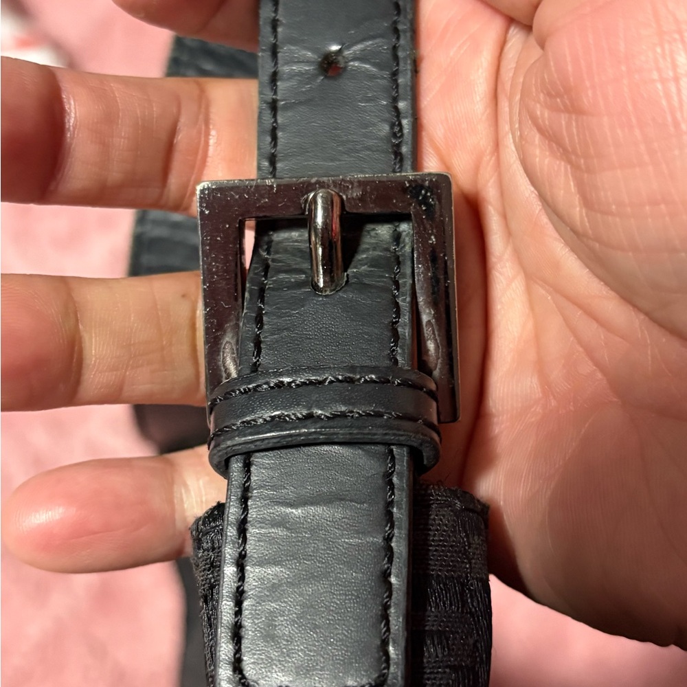 Fendi Black Monogram Shoulder Bag - Picture 13 of 15